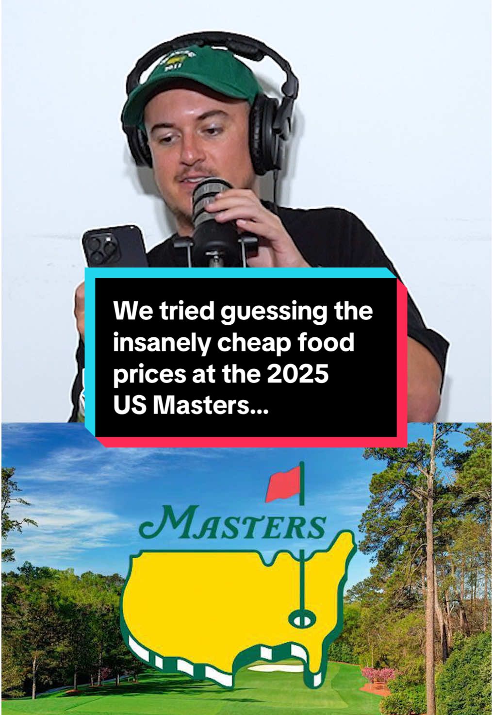 Tickets are like $4000 tho ahah #fyp #usmasters #PGATOUR #masters #usmastersgolf #progolf #cheapgood #rorymcilroy #minwoolee #tigerwoods #golfer #masters #mastersfood #mastershaul #augustanational #augusta #georgia #pimentocheese #mastersgolf #golftok #fy #MacPack #TheMacPack 