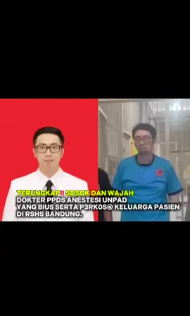 Seorang dokter residen Program Pendidikan Dokter Spesialis (PPDS) Anestesi dari Fakultas Kedokteran Universitas Padjadjaran (Unpad) diduga melakukan tindakan asusila terhadap anggota keluarga pasien di Rumah Sakit Umum Pusat (RSUP) Dr. Hasan Sadikin (RSHS) Bandung. Pelaku, berinisial PAP, diduga membius korban FH (21) sebelum melakukan pemerkosaan. Pada 18 Maret 2025, sekitar pukul 01.00 WIB, PAP meminta FH untuk menjalani prosedur pengambilan darah dan membawanya dari ruang Instalasi Gawat Darurat (IGD) ke Gedung MCHC lantai 7 RSHS. Di sana, FH diminta mengenakan pakaian operasi dan kemudian disuntik dengan cairan yang membuatnya tidak sadarkan diri. Ketika sadar sekitar pukul 04.00 WIB, FH merasakan nyeri saat buang air kecil dan melaporkan kejadian tersebut kepada orang tuanya.  PAP telah ditetapkan sebagai tersangka oleh Polda Jawa Barat dan ditahan sejak 23 Maret 2025. Ia dijerat dengan Pasal 6C Undang-Undang Nomor 12 Tahun 2022 tentang Tindak Pidana Kekerasan Seksual, dengan ancaman hukuman maksimal 12 tahun penjara.  Namun demikian, Surawan di Mapolda Jabar menegaskan bahwa dugaan tersebut masih perlu dikonfirmasi lebih lanjut melalui pemeriksaan forensik. Kasus ini menyoroti pentingya pengasawan ketat dalam lingkungan pendidikan dan pelayanan medis. Kemenkes dan Unpad berkomitmen menangani kasus ini secara serius, adil dan transparan serta memastikan pendampingan bagi korban dalam proses hukum yang berlangsung. #dokter #anastesi #tertangkap #polisi #kasus #viral