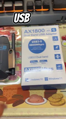 USB thu/phát Wifi 1300Mbps 1800Mbps. Thu wifi cực xa hỗ trợ Win10/11 #tiktokshop  #usbwifi    #yourtechstore