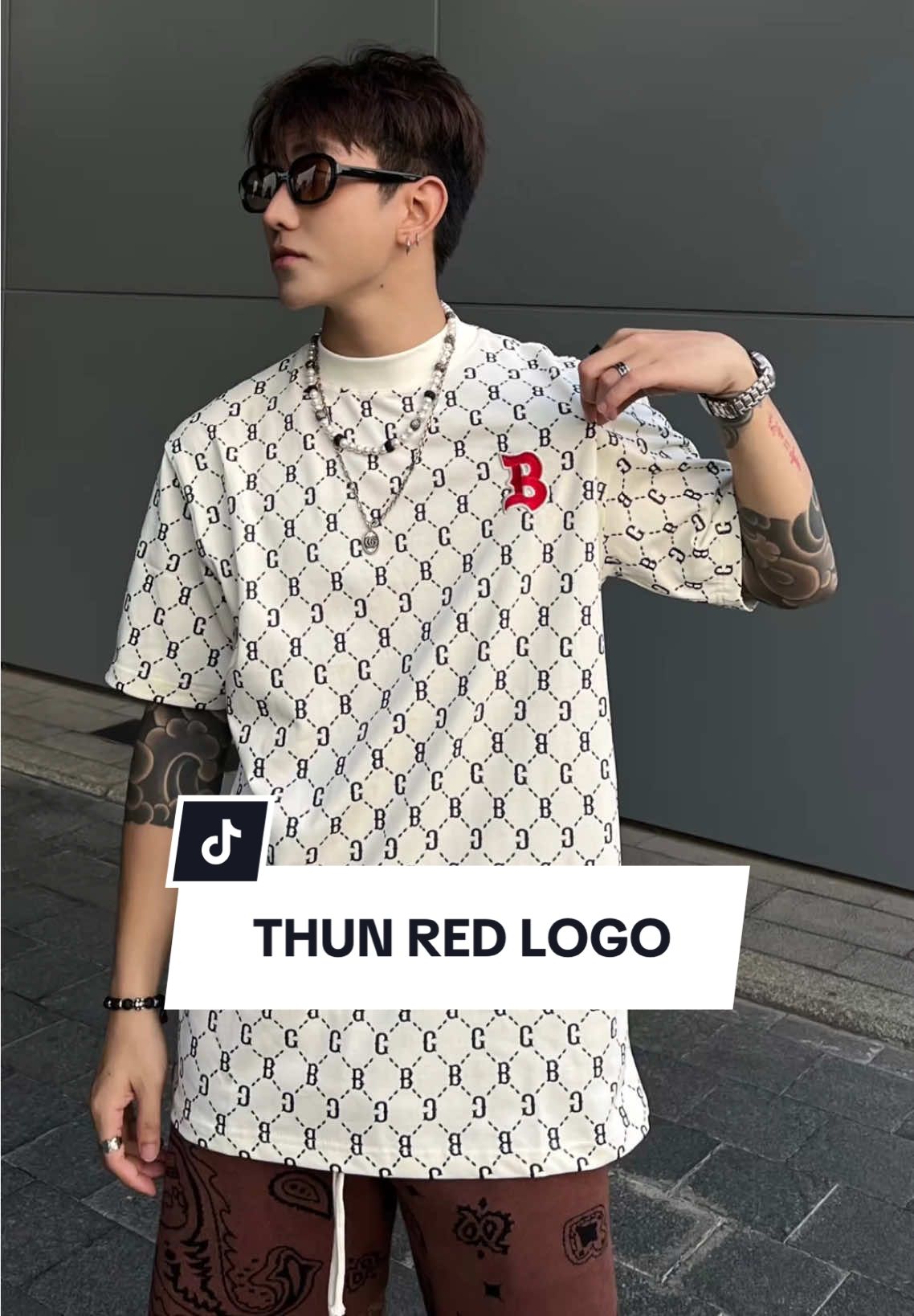 THUN RED LOGO #redlogo #viral #fashion #xuhuong #thoitrang #unisex 
