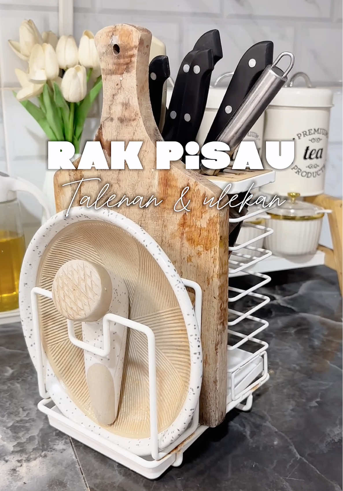 1 perabotan yang bisa muat 3 barang, yg mau bisa cek keranjang kuning🥰🫶🏻 #rakpisau #rakpisaudapur #rakpisaudapurmurah #raktalenan #rakcobek #cobekanlucu #cobekestetik #talenanmultifungsi #perabotandapur #perabotanrumahtangga #fyp 
