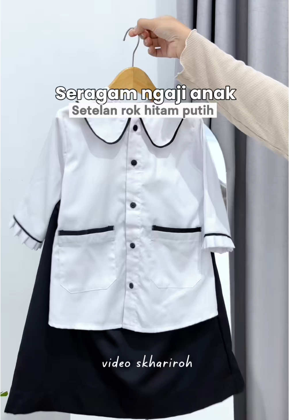 #seragamanakhitamputih #seragamngajianak #fyp #fyppppppppppppppppppppppp 