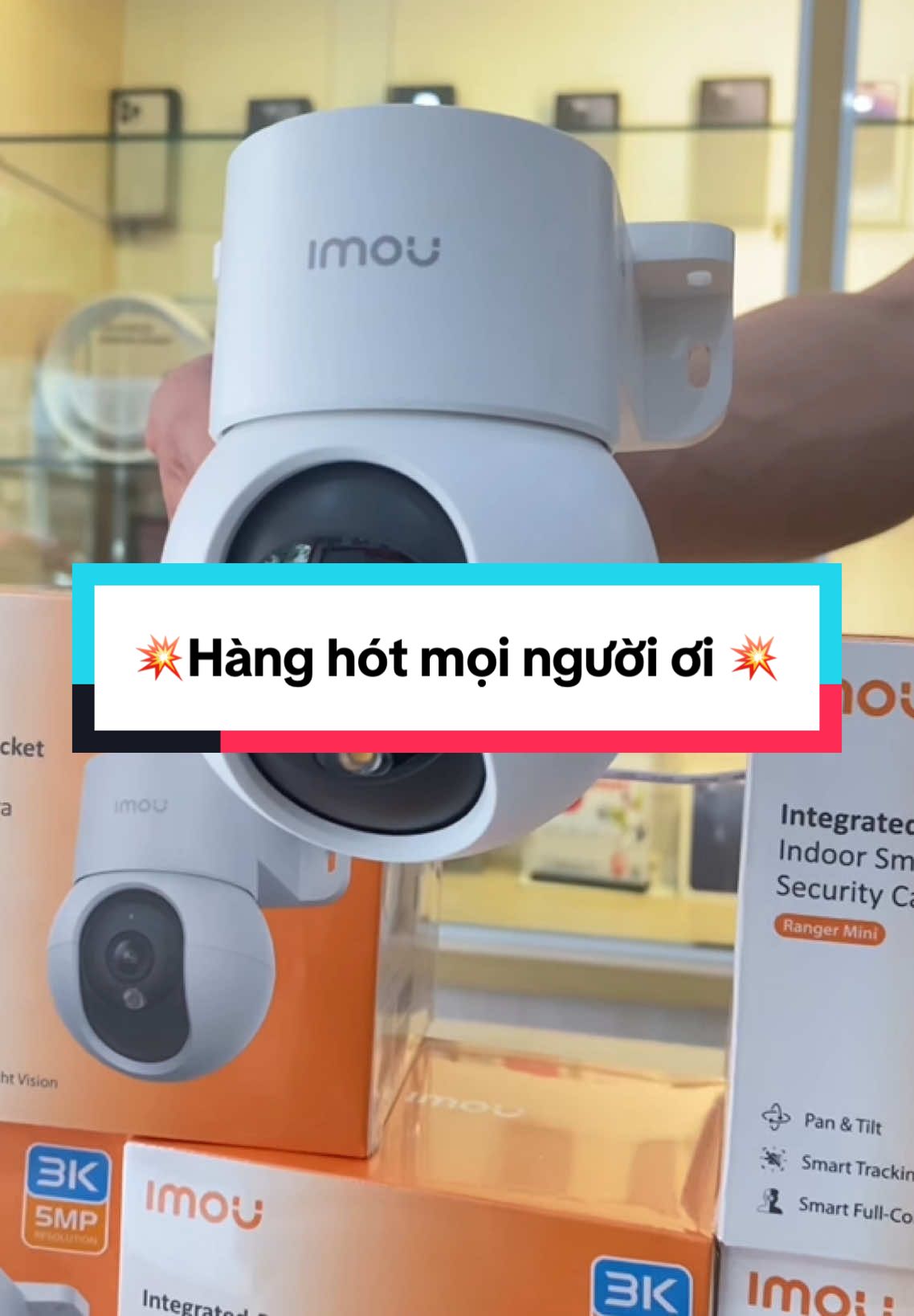 #imou Camera Wifi trong nhà iMOU Ranger Mini 5MP (IPC-K2MP-5H1WE) ful mầu 24/24 giá rẻ ạ#cameragiasat19 #xuhuong #imou #xuhuongtiktok 