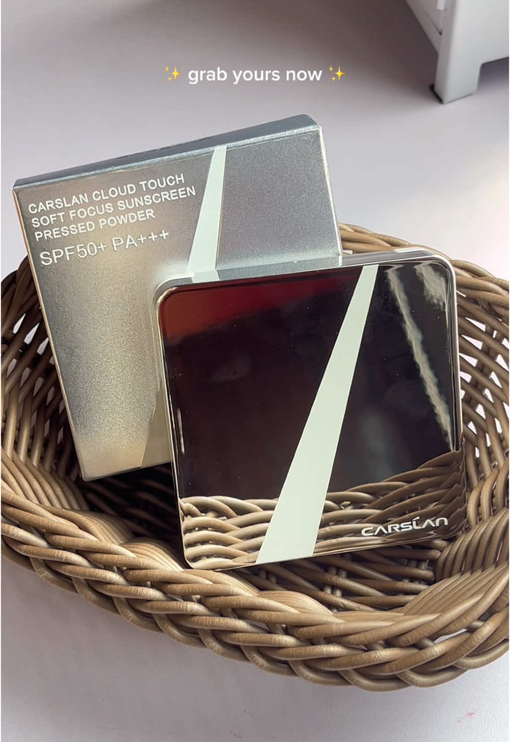 senang lepas ni nak reapply sunscreen, tak kacau makeup dah 😆