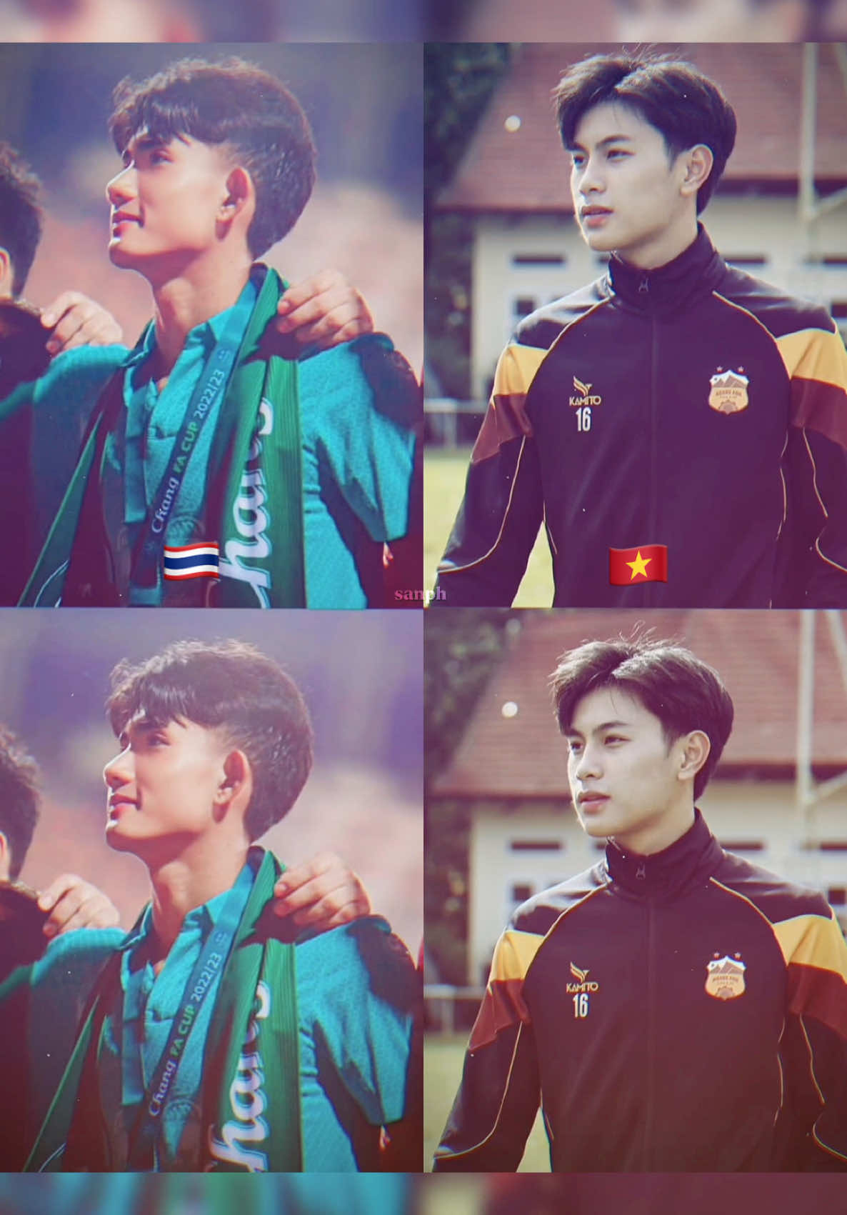 Hai chàng cầu thủ có nhan sắc nổi bật của ĐTVN-ĐTQGTL💕💕💕content cre:Twih #suphanatmueanta #trangiabao #sanph #xh 