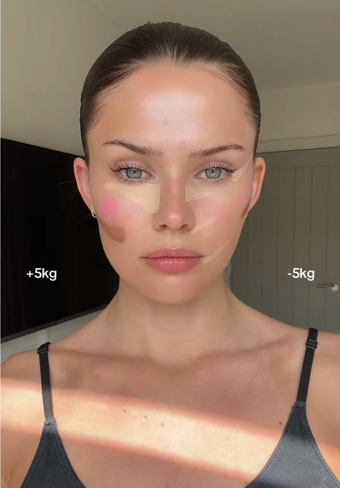 save for later 💞 guide on where to apply cream products to add volume or lift face, which side do you prefer? 💋 #makeup #skin #hair  