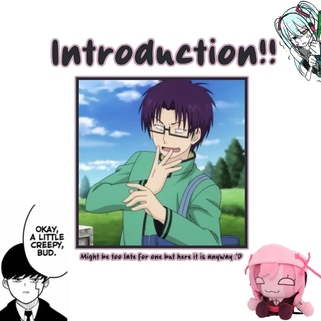 I saw people do this and then I went like wait I need to do this too Anyway hope you enjoyed 🥰 #fyp #fy #multifandom #viral #trending #introduction #aboutme #foryou #anime #game #show #what #idk 
