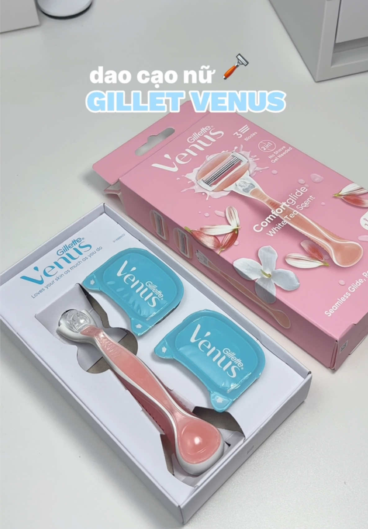 Bảo bối cho mấy bà con gái nè 🫶🏻#daocao #daocaonu #gillettevenus #unboxing #review #fyp #foryou #xhhhhhhhhhhhhhhhhhhhhhhh #pgsuperbrandday #30namcungvietnamkhoisac #mypgsuperstory #vzone 