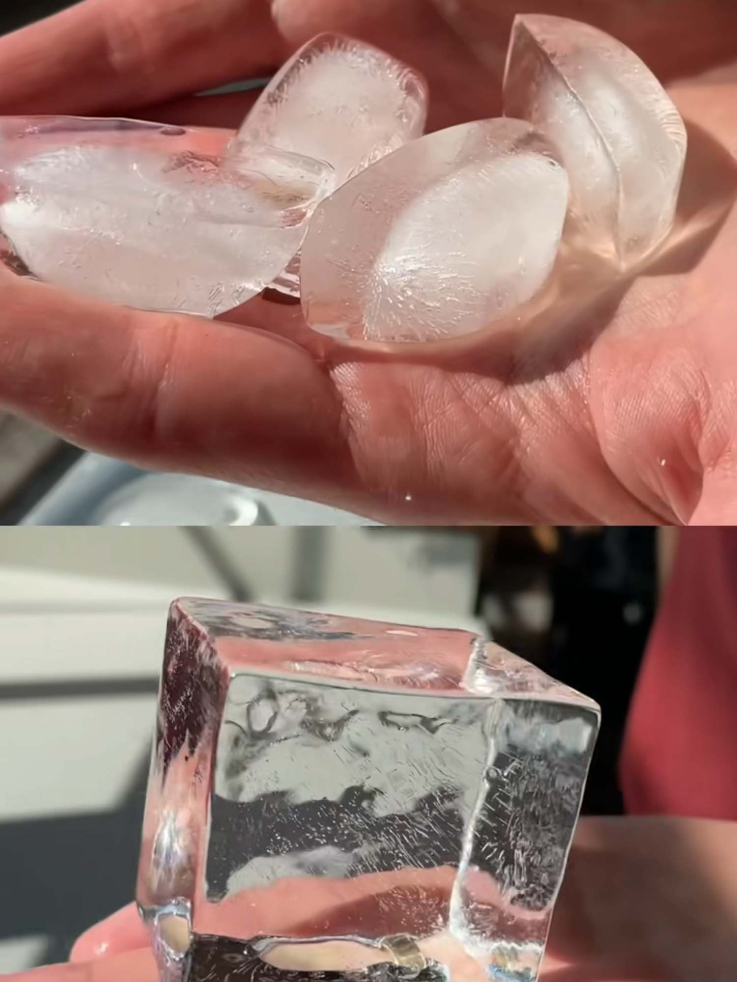 Evde Yapılan Buzlar Neden Beyaz? 🏠 🧊 😲 #keşfet #bilim #ilginç #bilgi