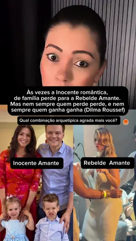 Análise das Combinações Arquetípicas de Thaís Fersoza e Paola Oliveira Thaís, com sua combinação ‘Inocente Amante’, traz uma aura de pureza e entrega, que encanta e fideliza, ideal para construir relacionamentos sólidos nos negócios. Já Paola, com seu ‘Rebelde Amante’, infunde criatividade e ousadia, impulsionando inovações e rompendo barreiras. Tempos atrás ouve uma a polêmica entre as duas envolvendo Joaquim Lopes(entendedores entenderão 🤔). Você já sabe quais são seus arquétipos principais para construir sua combinação arquetípica e usar para construir uma marca pessoal magnética? Se ainda não é deseja descobrir, clique no link https://angelaapsantos.com.br/destravesuaimagemdemilhoescomarquetipos-2/ Agora me conte, qual estilo agrada mais você? O da Inocnete Amante ou da Rebelde Amante?