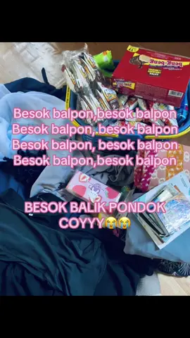 Besok balik pondok cooo gamaooo #balikpondok 