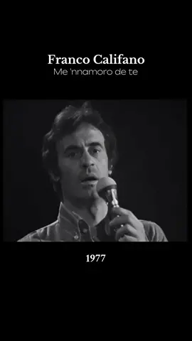 Franco Califano - Me 'nnamoro de te Califano canta 