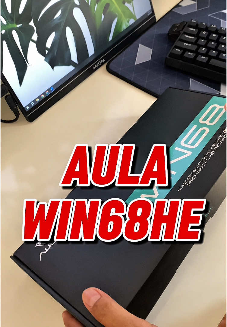 Nhập môn phím cơ: Phần 6 Bàn phím cơ gaming - rapid trigger Aula Win 68 HE - switch nam châm từ tính #banphimco #banphimgaming #rapidtrigger #banphim #aula #win68 