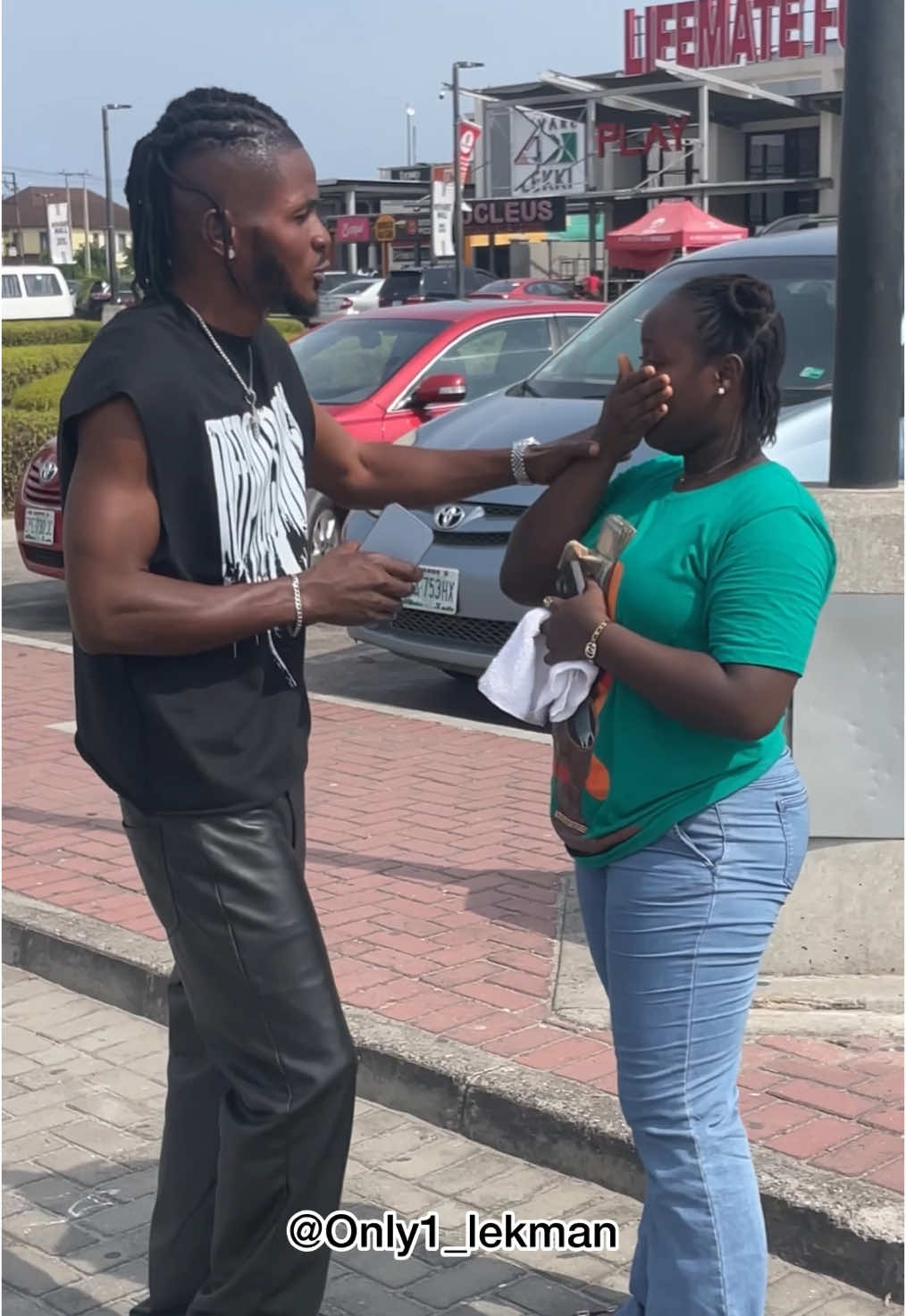 She’s so emotional 😇👏  @Creatlie is a new social media platform designed for users to share, engage with short form videos with its unique features like using vn in the comments to express yourself. #fyp #fypシ゚ #content #contentcreator #foryoupage❤️❤️ #only1_lekman 