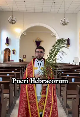 Hosana nas alturas! #sacerdote #ramos #igrejacatolica #gregoriano #cantogregoriano #gregorianchant 