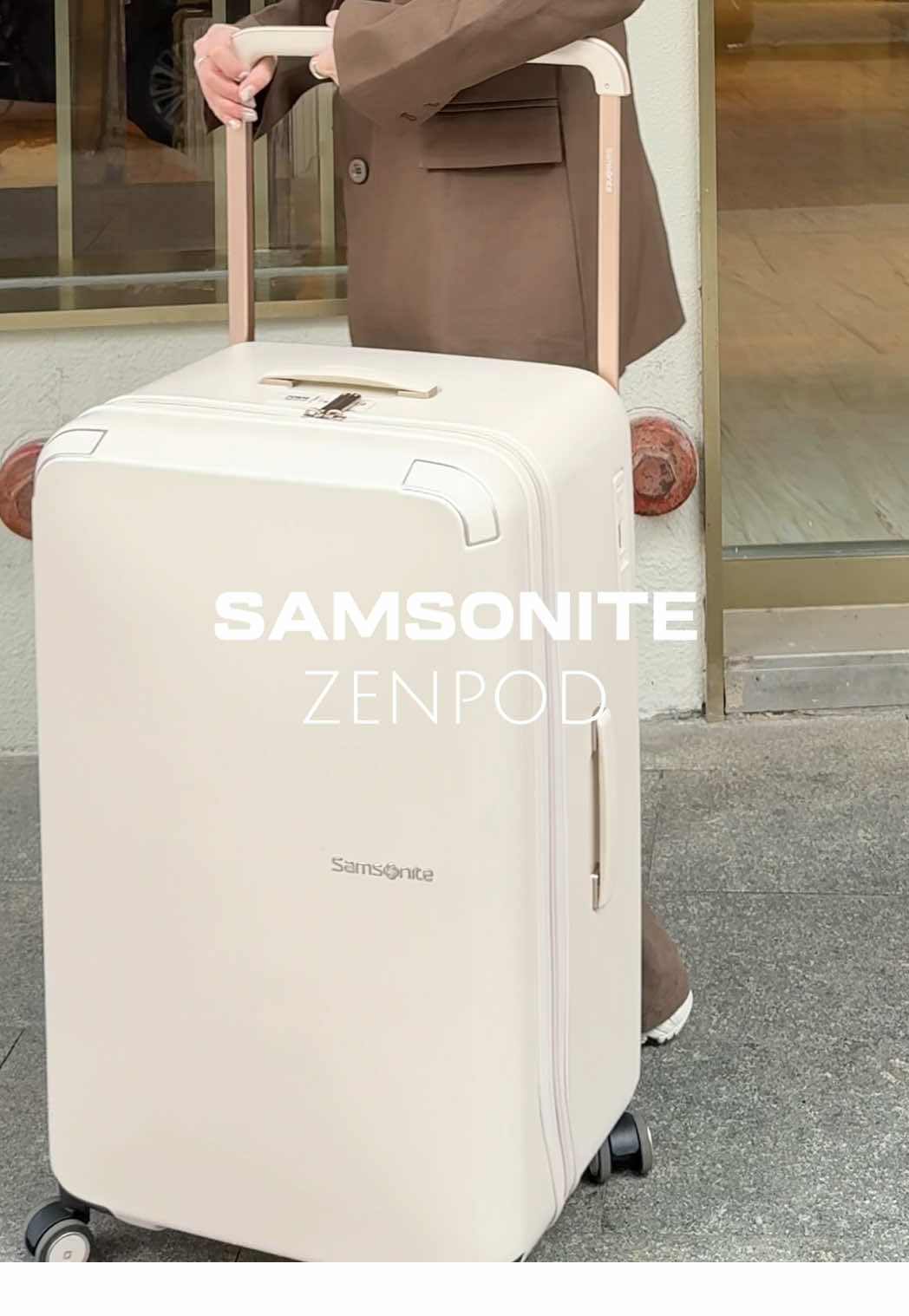Samsonite Zenpod  กระเป๋าเดินทางที่ถูกที่ควร!  สวยและฟังก์ชั่นครบมากกก ใบเดียวจบ🤟🏻 #SamsoniteTH #Zenpod #รีวิวกระเป๋าเดินทาง  #กระเป๋าเดินทาง 