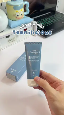 Sữa rửa mặt chân ái của tui 🫰🏼 #suaruamat #suaruamatsachsau #suaruamattrimun #teenilicious #skincare #review #unboxing #xuhuong #fyp #viral #duyyhungreview 