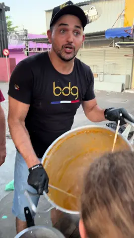 É muita carne#sopa #comida 