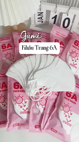 Khẩu trang 6A gumi#khautrang #khautrang6a #gumi #hangtieudung #cherryunboxx #muataitiktok #unboxing #viral #xuhuong 