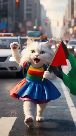 #cats #catsoftiktok #ai #aicat #cutecat #unitedstates #catsoftiktoki #freeghaza #freepalastine🇵🇸❤️ 