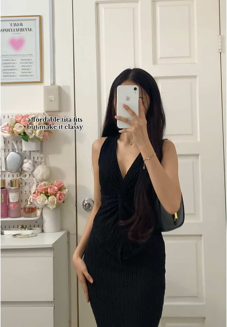 my go-to fit #titaoutfits #outfit #OOTD #terno #womensfashion #fashiontiktok #fyp #affordablefashion 