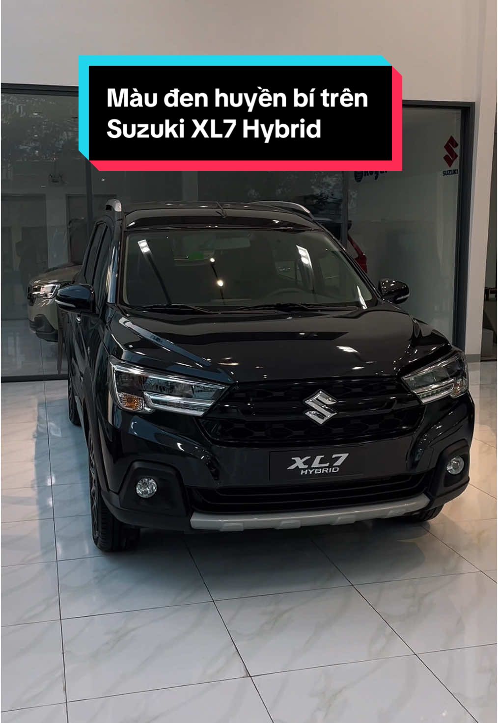 Màu đen huyền bí trên Suzuki XL7 Hybrid 2025. Lựa chọn hợp lý cho mọi gia đình #hoisuzuki #suzukihocmon #suzukixl7hybrid #xl7hybridmauden 