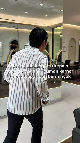 Itu rambut apa jalan tol? licin banget #captainhairpowder #hairpowder #captainmenscare 