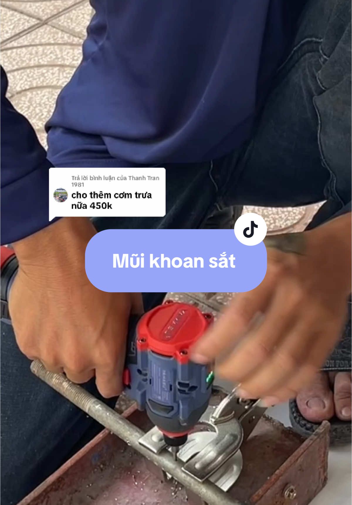 Trả lời @Thanh Tran 1981 Mũi khoan quá bén@Sơn Ađu 