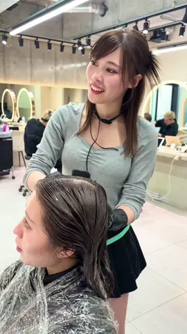 サロンワーク🎀🎀 #ミディアムレイヤー#レイヤーカット#福岡美容室