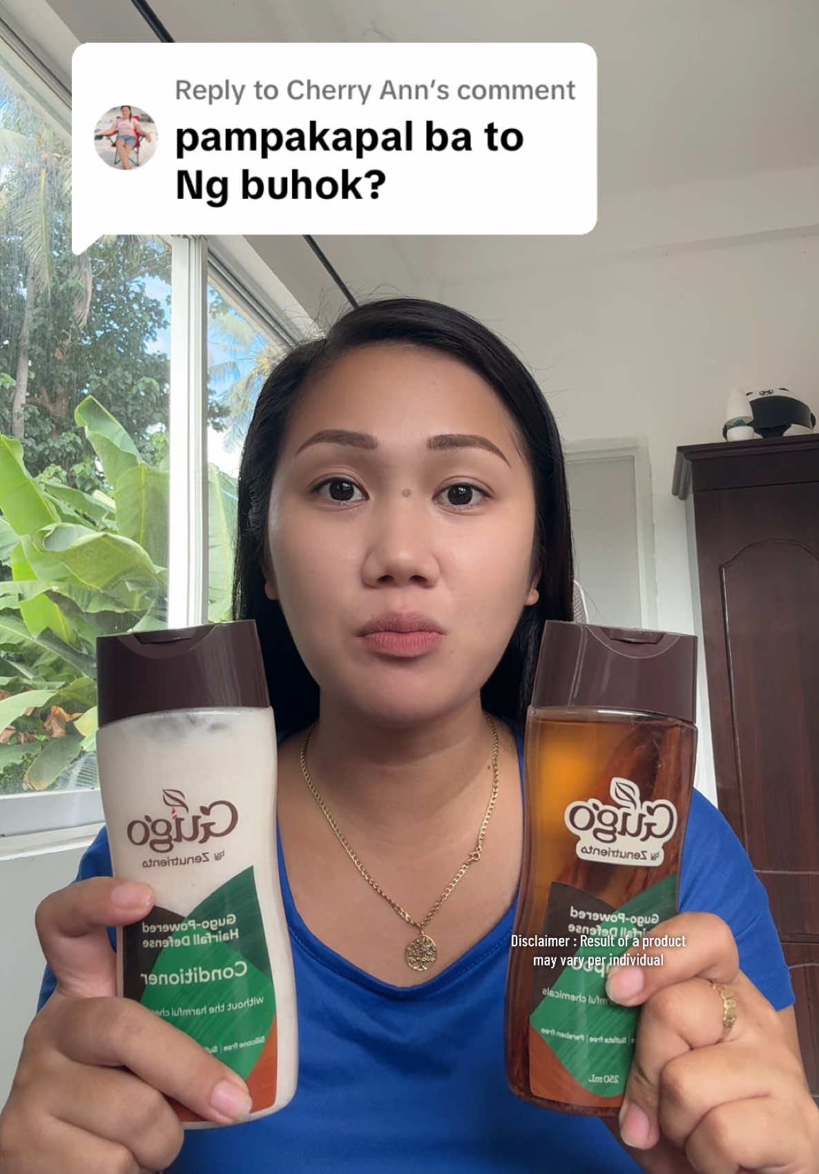 Replying to @Cherry Ann  … Pampakapal Pampatibay at nakalessen din to ng paglalagas #hairfall #hairfallproblems #hairfallsolution #gugo #gugoshampoo #gugoshampooandconditioner #zenutrients 
