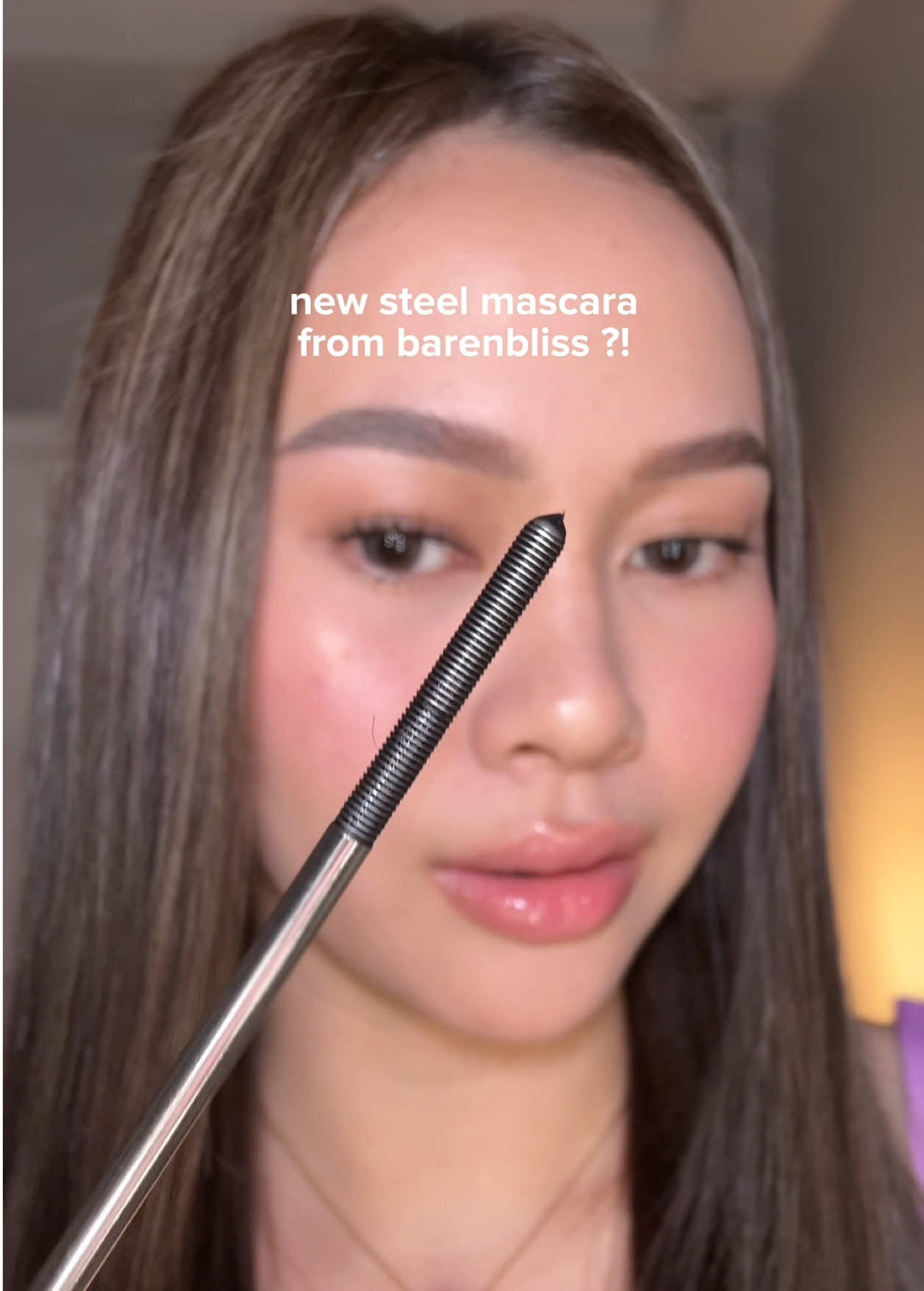 finally @barenbliss_ph released their new steel mascara! 🤩🤍 #barenblissph #kbeauty #barenblissmascara 