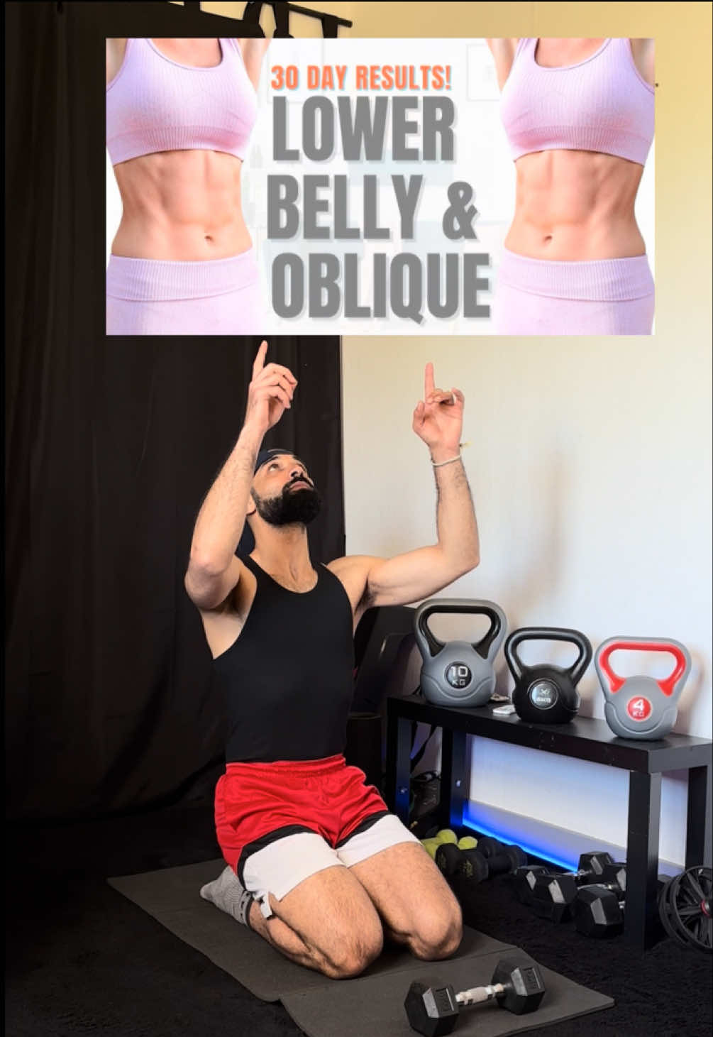 Oblique & belly fat workout 🔥🥵 Save/share/like/coomment❤️ -6 exercises  -4 sets -40’sec work -30’sec rest -1 min rest between rounds  . #belly #fatloss #homeworkout #workoutmotivation #Fitness #motivation #gym #weightloss #fyp #viral #foryou #explore 