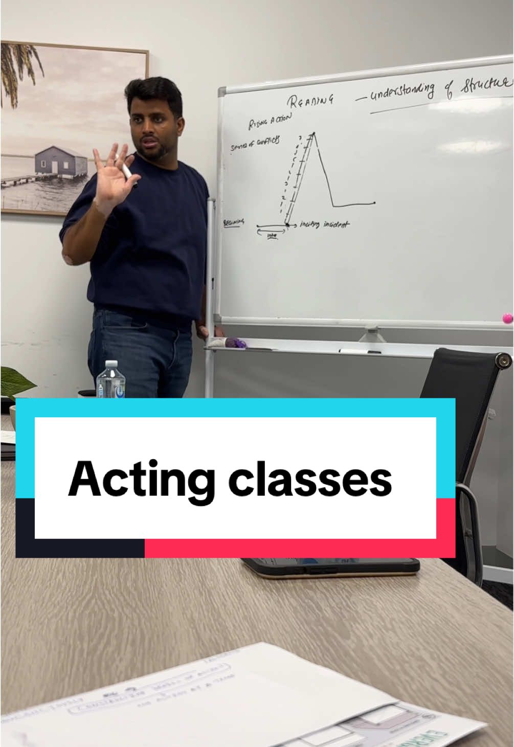 Acting classes with the legends from Indias finest theatre art school founder Amit Sanoria & Sarver Ali! 4 DAY intense classes in Hindi #hindiacting #actorsoftiktok #methodacting  #hindiactor #bollywood 