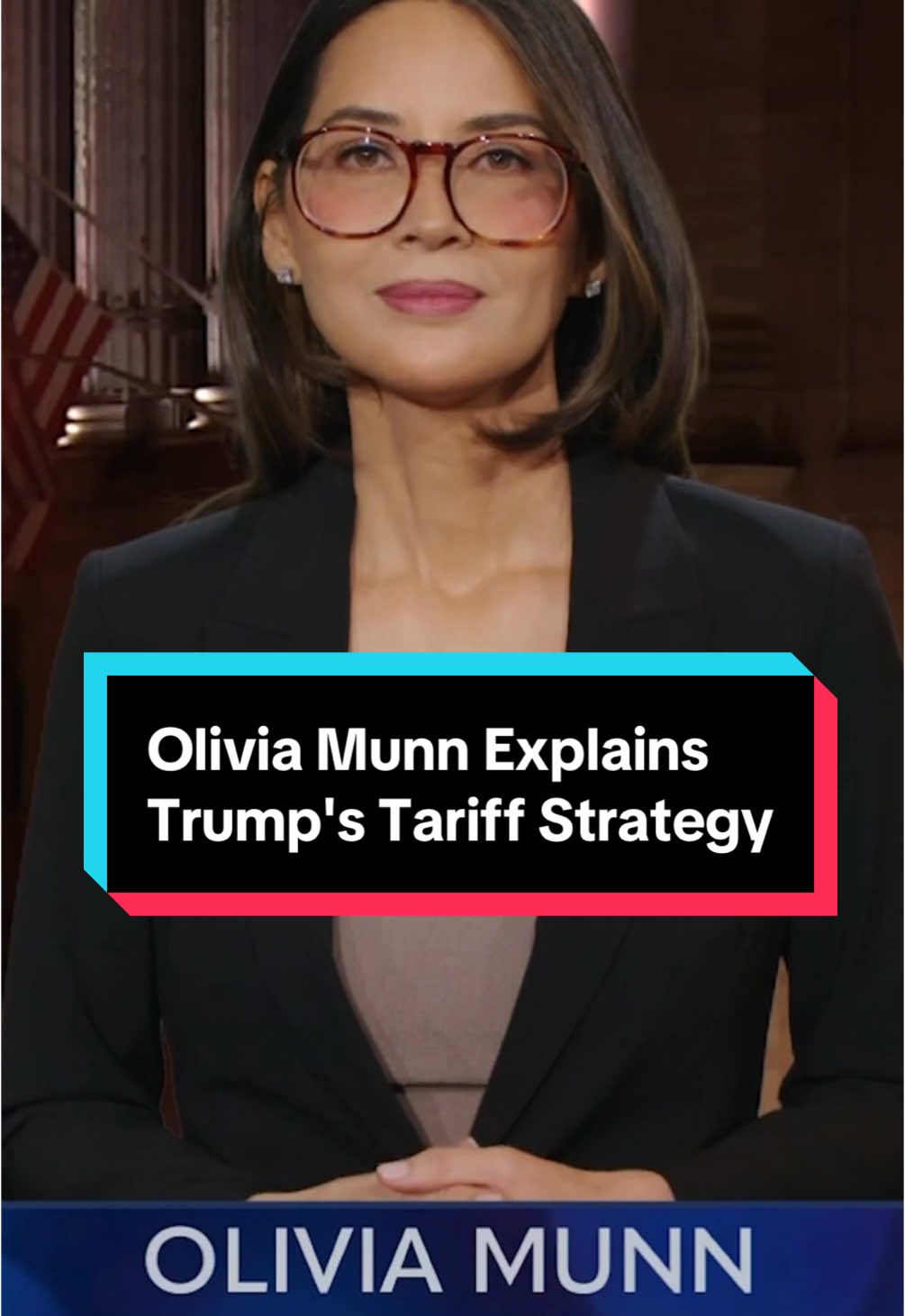 Desi Lydic taps in former Daily Show correspondent Olivia Munn to break down Trump’s tariff mania #DailyShow #OliviaMunn #TradeWar #Trump 