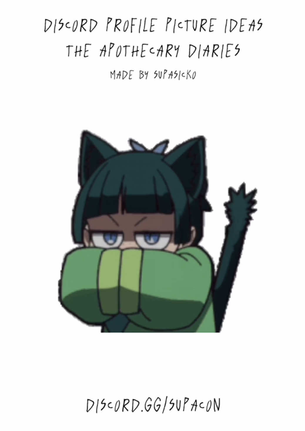 Discord profile picture ideas—The Apothecary Diaries version! #fyp #fypシ゚ #foryoupage #foryoupageofficial #anime #animefyp #animetiktok #animerecommendations #animeedit #theapothecarydiaries #theapothecarydiariesmanga #theapothecarydiariesanime #maomao #discord #discordnitro #profile #profiles #profilepicture #profilepictures #profilepics #pfp #pfps #pfpideas #pfpanime #pfp4u #pfpdump #combo #combos #set #sets 