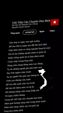 Cùng tôi viết tiếp câu chuyện hòa bình 🇻🇳#nhachaymoingay #khoa1910 #LearnOnTikTok #xuhuong #xh #vietnam #viettiepcauchuyenhoabinh #nguyenvanchung #nguyenquynhduyen 