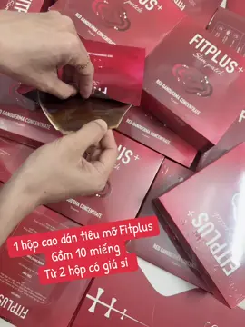 Dán tiêu mỡ siêng 1 xíu thôi là mỡ nào cũng bay Á #dán_tiêu_mỡ_linh_chi_đỏ #xu_hướng #sỉ_tiêu_mỡ_linh_chi_đỏ #cao_dán_tiêu_mỡ_linh_chi_đỏ #Fitplus #tanmo 