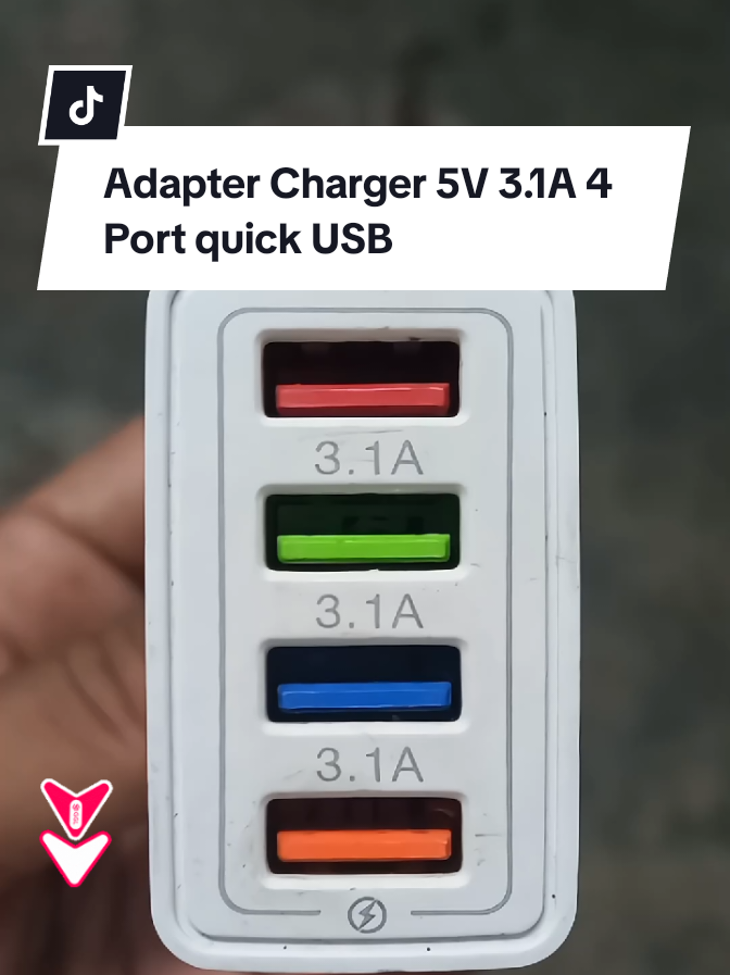 Adapter Charger 5V 3.1A 4 Port Quick USB#adapter #adapters #adaptor #adaptorcharger #adaptorfastcharging #adaptoriphone #adaptormurah #fastcharger #fastcharging #fyp #viral #cuantanpabatas #promo 