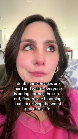 10 years ❤️‍🩹  Death anniversaries are so weird.  I know life is still happening. But on this day, my grief takes up more space. My timeline feels warped. Even though it’s been ten years, it still feels like it just happened. Because there is no grief without love. And I’m left me with so much of it.  🩷🩷