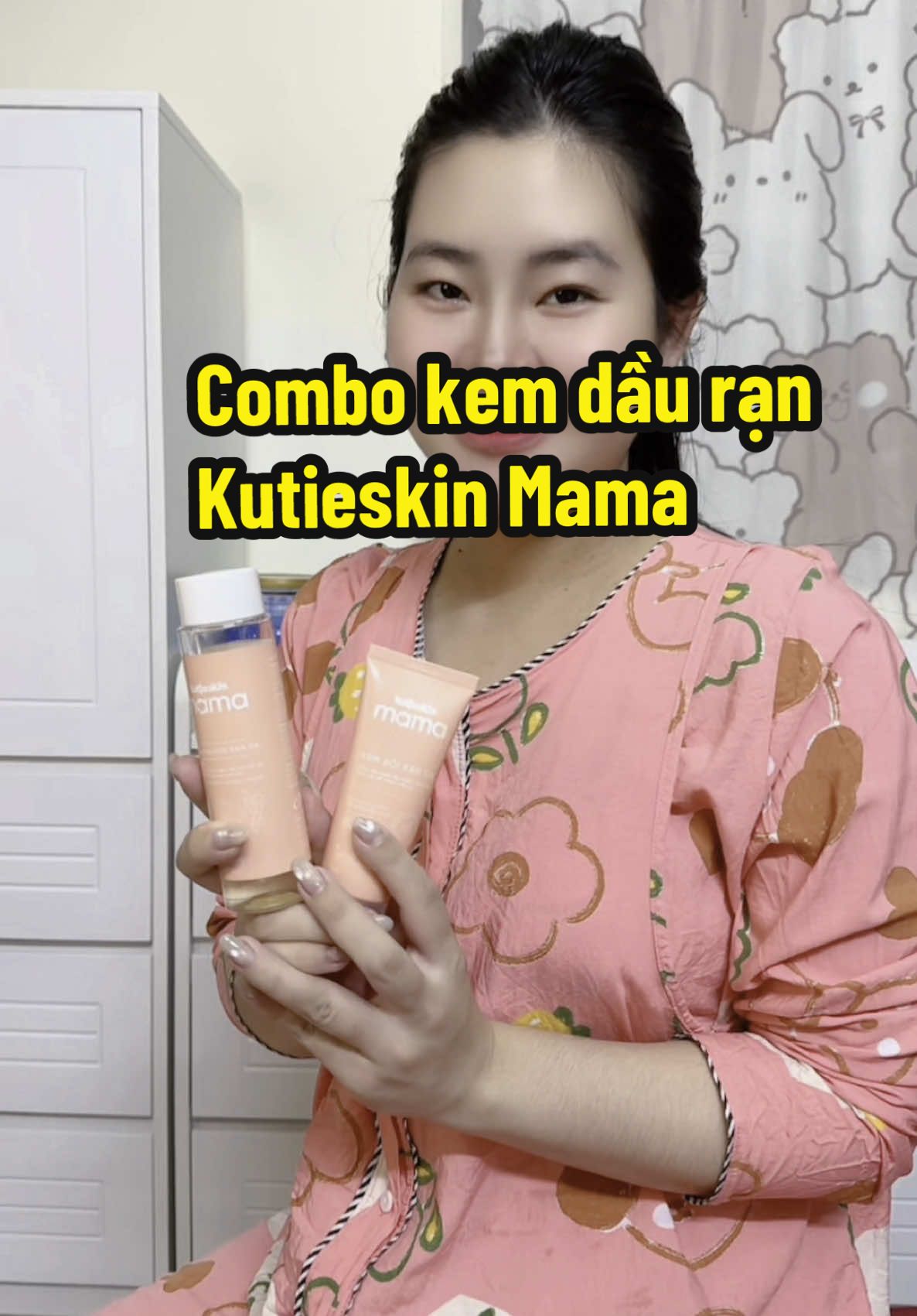 Combo kem+ dầu rạn da cho các mẹ bỉm #kutieskinmama #hellobeautifulmom #kemranda #kemran #dauranda #mebimreview #arlie #viral 