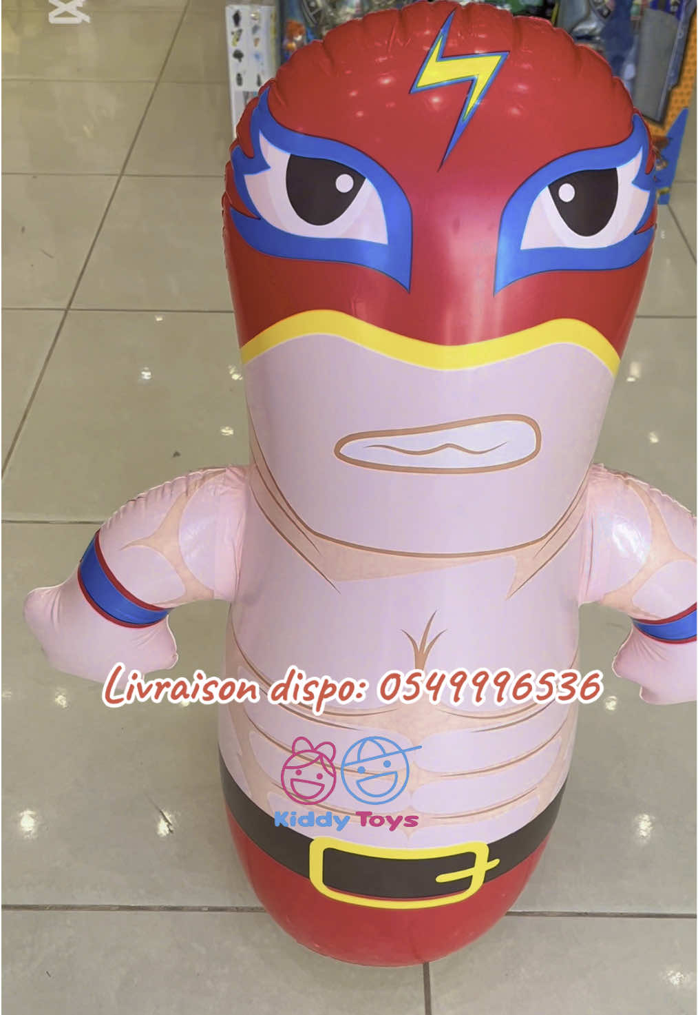 كيس الملاكمة الهوائي ❤️💯 لأطفالكم  لطلباتكم تواصلوا معنا: ☎️ 0549996536❗️ #kiddytoysmedea #ألعاب #عيد #ملاكمة #boxing 