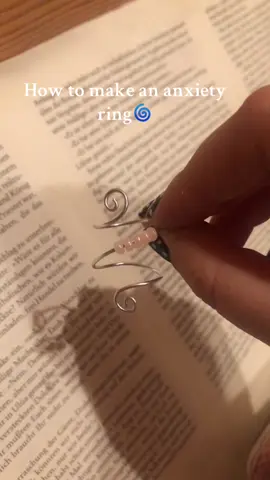 #diyproject #DIY #wire #wirejewelry #selfmade #selfmadejewelry #diyring #anxiety #anxietyrings #fyp#fy
