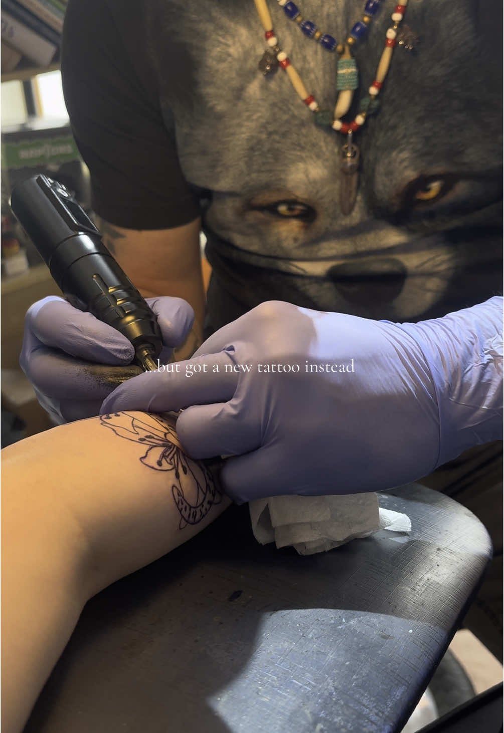 the only pain I want to feel anymore  #viral #fyp #tattoo #ink #trend