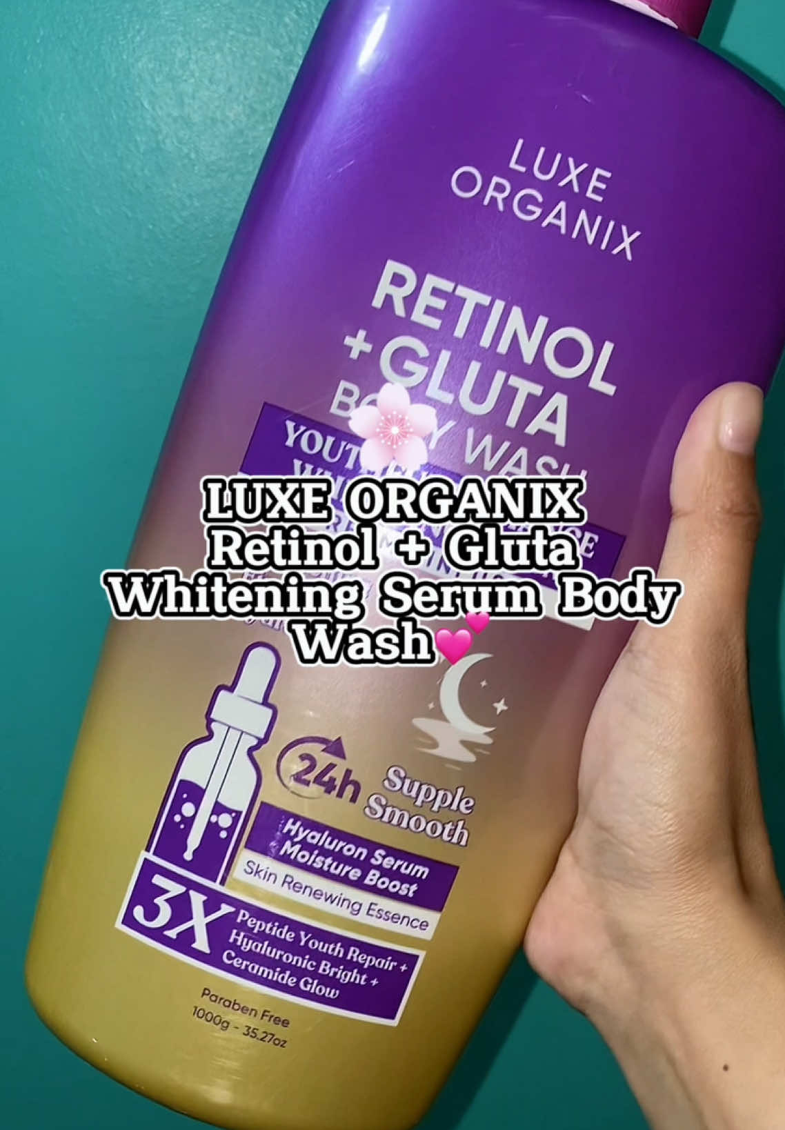 Luxe Organix Retinol + Gluta Body wash 1000ml✅😍 Nakasale ngayon kaya checkout na😍👀 #luxeorganixbodywash #luxeorganixretinolglutayouthfulradiance #retinolglutabodywash #luxeorganix 