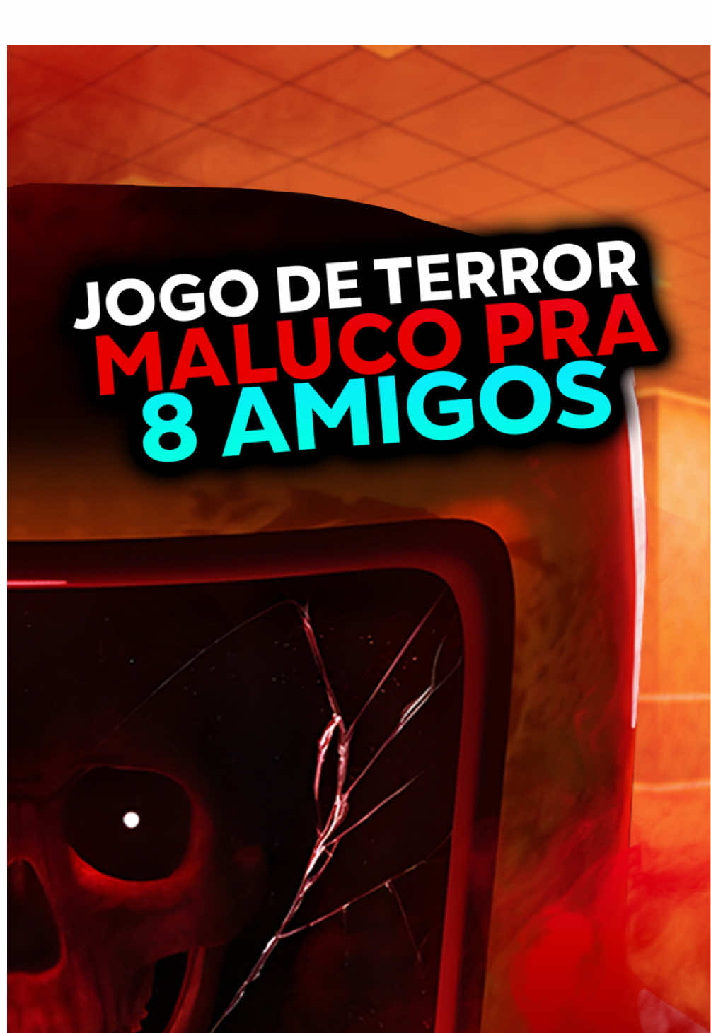 Jogo de terror de graça pra jogar entre 8 amigos! ✅🎮 . . . . . #games #jogos #melhoresjogos #jogosonline #jogoscooperativos #jogosmobile #jogospc #jogosgratis #steam 
