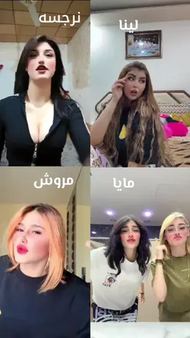 #مصمم_فيديوهات🎬🎵 #مشاهير_تيك_توك #ترندات_تيك_توك_جديدة #مايا #مروش #نرجسه #لينا 
