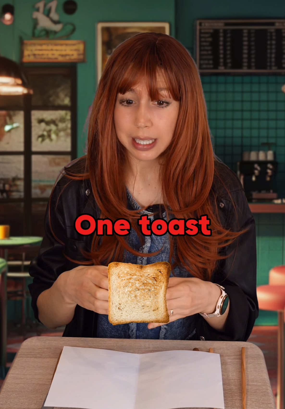 🍳🍴Ordering food in my second language😂  #learnenglish #english