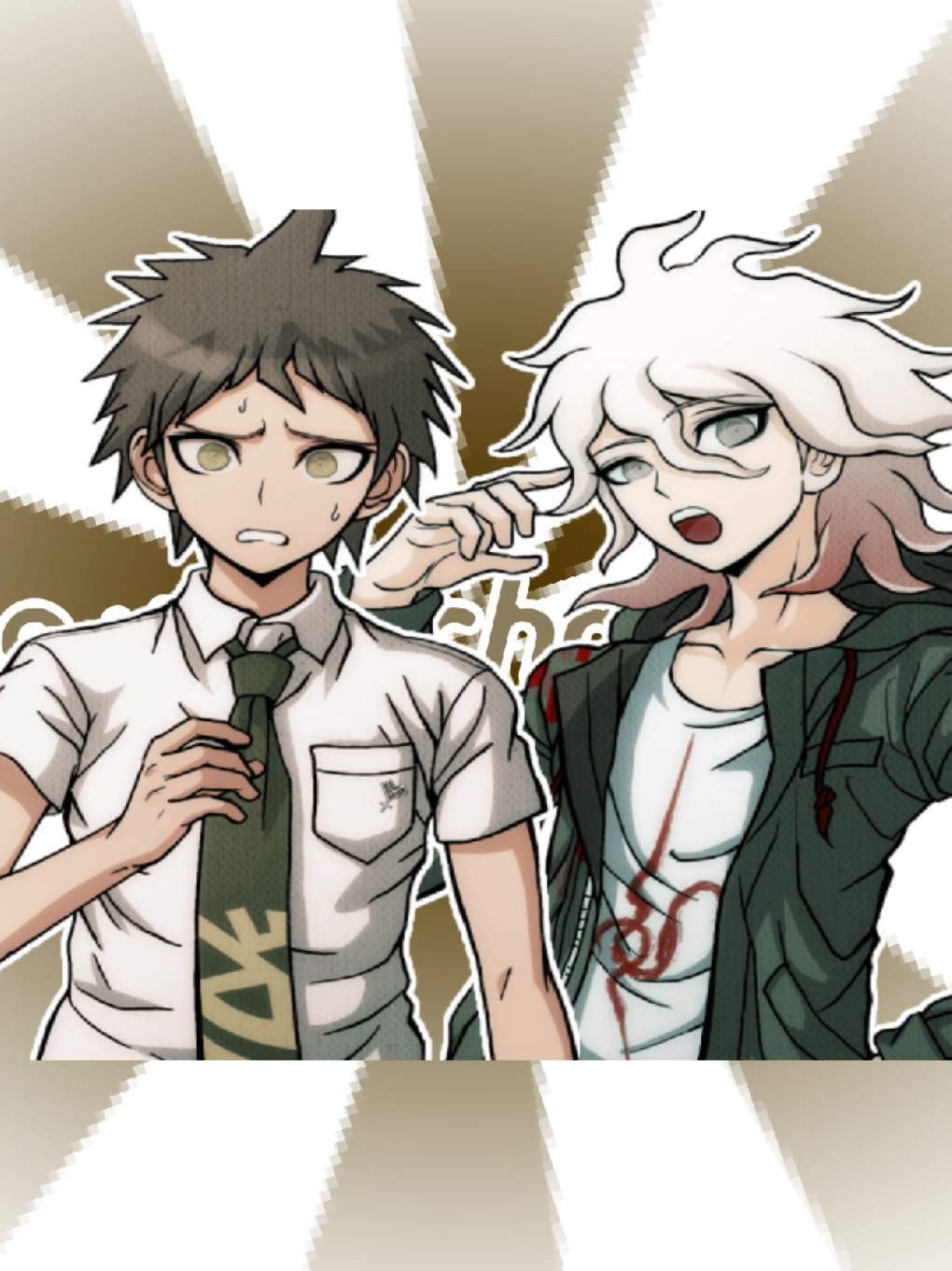 [ #komahina ] ;; i have so many edit ideas rn we are so back ☆ #nagitokomaeda #hajimehinata #danganronpa #sdr2 #goodbyedespair #nagitoedit #hajimehinataedit #komahinaedit #fyp