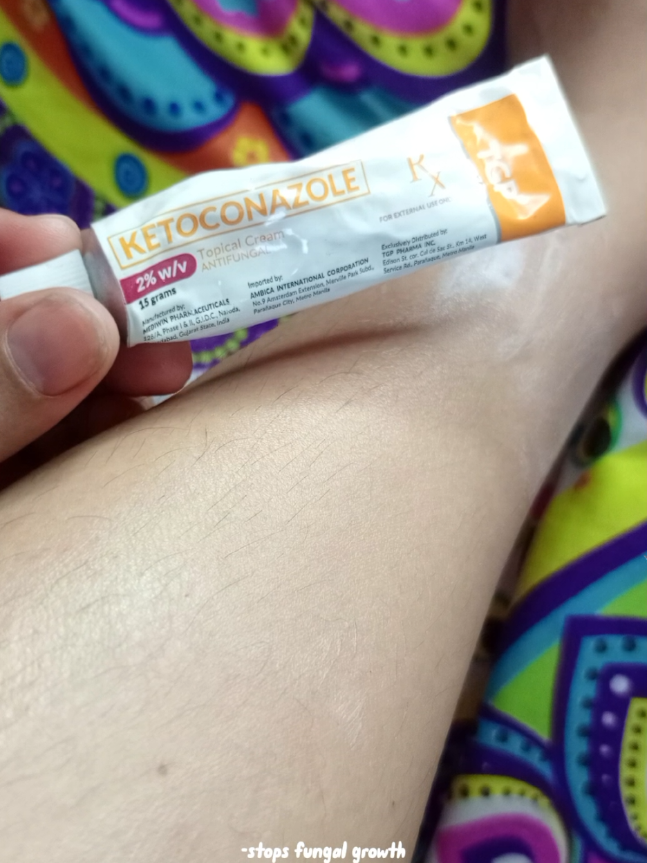 Replying to @preciousme_14 kati kati sa katawan?e ketoconazole mo na Yan! #antifungalcream#ketoconzole#antifungi#antifungal#clotrimazole