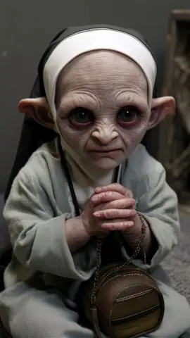 Which scary baby nun is your favorite? . #scarybaby #scarydoll #klingai #horrorcollector #horrorbaby #aihaunting 